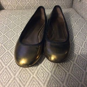 Giuseppe Zanotti Gold Flats